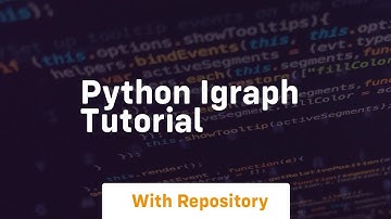 python igraph tutorial
