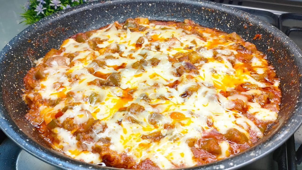 ملي وليت نطيبو بهاد الطريقة رجعو يموتو عليه♥️البادنجال الذي يجعل الجميع مجنونين!وصفة بادنجال لذيذة😋