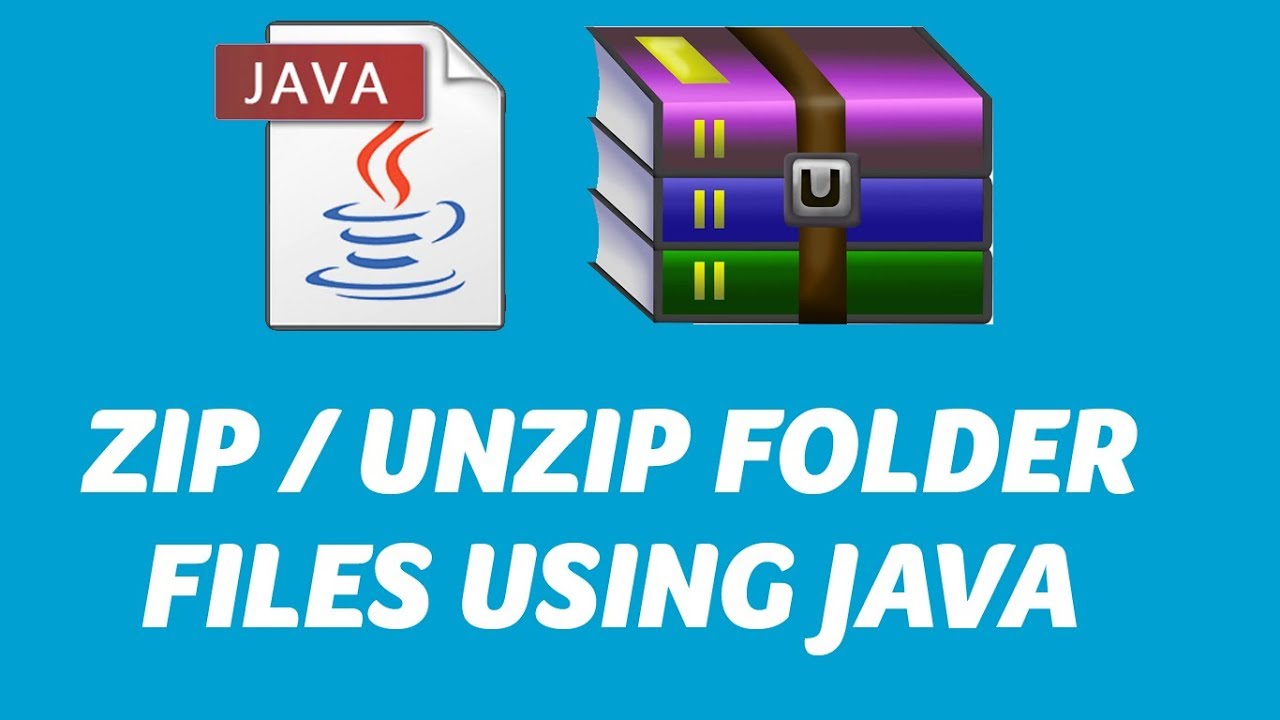 Unzip. Zip and Jar the difference. Java folder