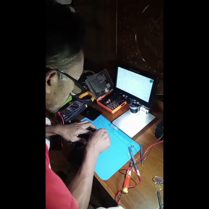 samsung A14 5g, mati total terendam air, short parah..#samsung #servicehp #shorts #matitotal