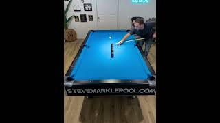 Billiards Marvel and Skillful Cue Ball Maneuver with 13 Balls