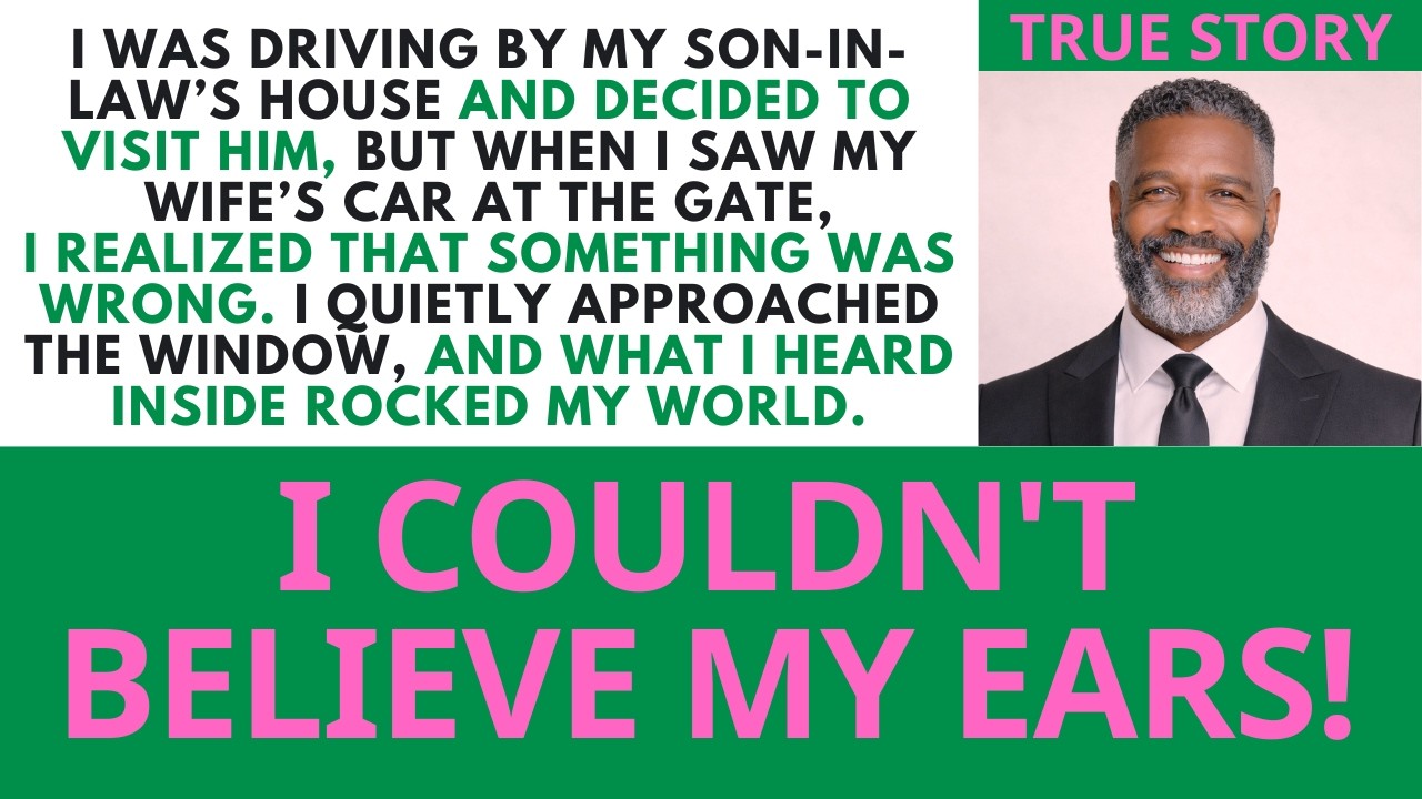 I Went to Visit My Son-In-Law, But Then I Noticed My Wife's Car by His Gate—Here's What I Overheard.
