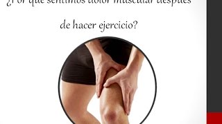 Cuando flexiono me duelen músculos los