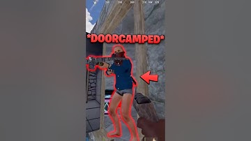 I Doorcamped Him 💀 #mikeyduck #rust #shorts