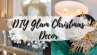DIY DOLLAR TREE GLAM CHRISTMAS DECOR 2020 | CHRISTMAS DECOR | DECORATE WITH ME