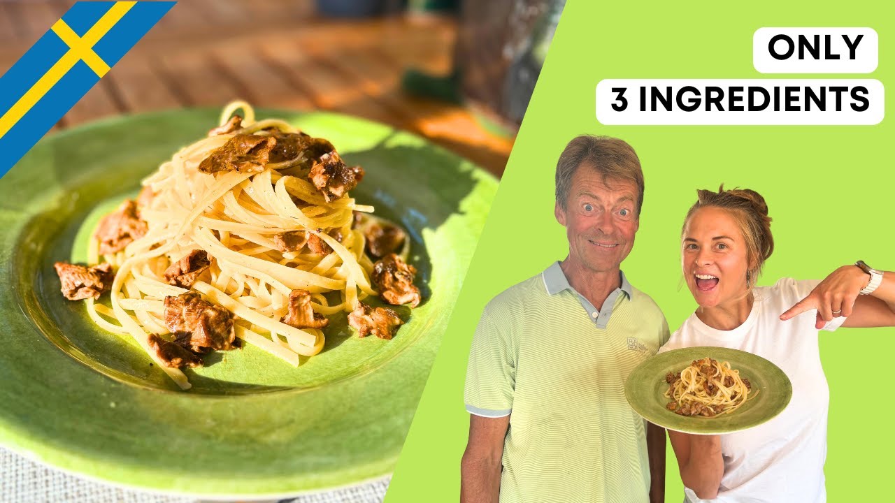 Swedish Chanterelle Pasta in 15 Minutes