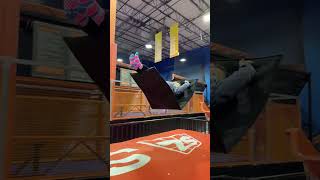 LAUNCH SLIDE! Super cool launch slide at SkyZone in Elmhurst, IL