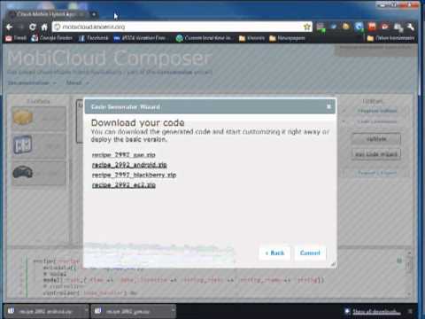 MobiCloud Composer Demonstration