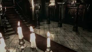 Resident Evil Mansion Hall Ambience with Relaxing Music (10 Hours)