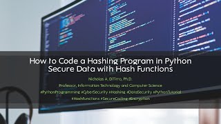 How to Code a Hashing Program in Python | Secure Data with Hash Functions - 040624A01
