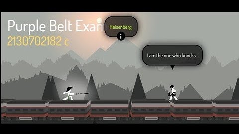 How to Defeat Heisenberg Purple Belt Exam | Stick Fight Shadow Warrior