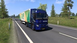 GKVFJX GAMING ETS2 NEW TRUCK RELEASE RENAULT E-TECH T BY OWN SCS POV DRIVE ESBJENG FOR FREDERIKSHAVN