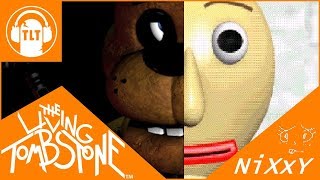 Five Nights in Basics [Baldi's Basics x FNAF]- The Living Tombstone and NiXxY feat. OR3O chords