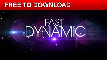 Fast Dynamic Slideshow | After Effects Template | Free Download