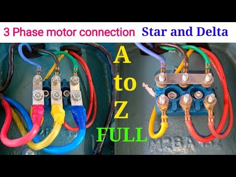 how-to-proper-connection-3-phase-motor-।।-3-phase-motor-connection-।।-2018