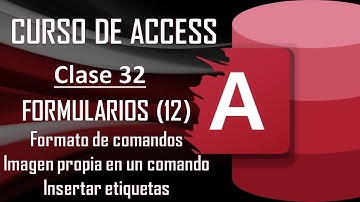 Curso Completo de Access - FORMULARIOS (12) - ✅Formato de controles ✅Etiquetas de texto ✅ Salir