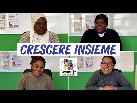 Video Crescere insieme: testimonianze delle famiglie e delle operatrici del territorio