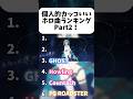 個人的似思うカッコいいホロ曲ランキングPart2！#shorts
