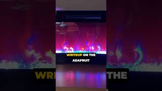 Electric Fireplace Teardown & Upgrade Tutorial #adafruit