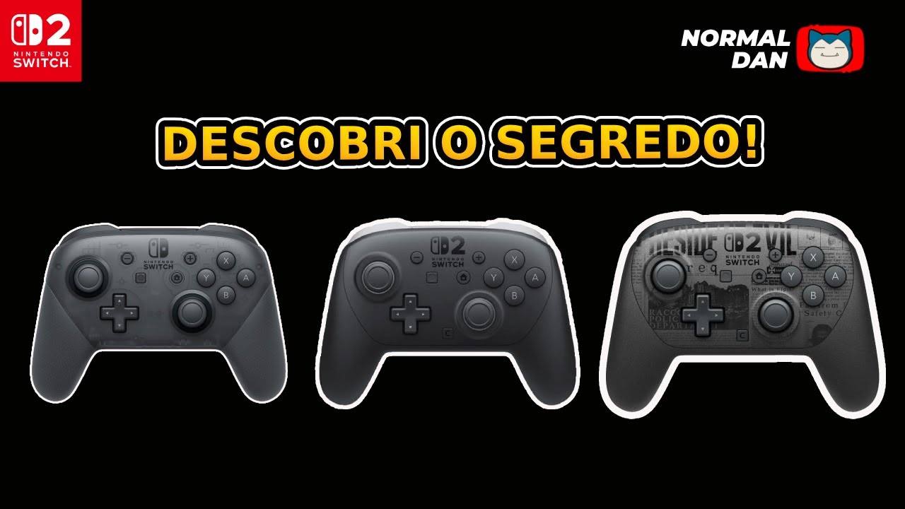 REVIEW: Análise e comparativo, PRO CONTROLE do NINTENDO SWITCH 1 E 2! + SEGREDO REVELADO