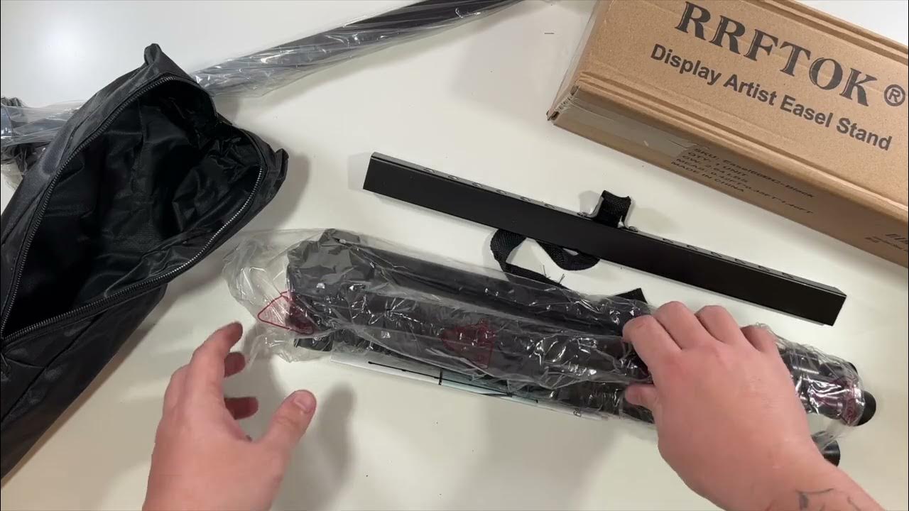 RRFTOK Easel Stand Art Display Unboxing and Demo YouTube