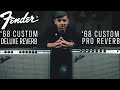 Demos in the Dark // Fender '68 Custom Pro Reverb vs Deluxe Reverb // Guitar Amp Shootout