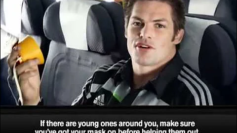 Air New Zealand Flight Safety Video - Hilarious xD