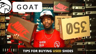 BEWARE BEFORE BUYING USED SHOES ON GOAT……. HOW TO & TIPS FOR BUYING USED SHOES ON GOAT!!