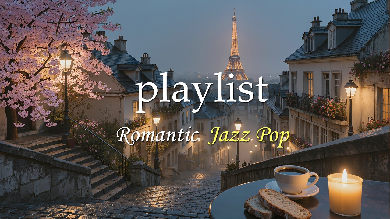 playlist 🎵 카페 로맨틱 재즈 팝 2시간40분 ☕ 힐링·카페·공부 음악‖ Romantic Jazz Pop 🎧 Smooth, gentle,Study Music.