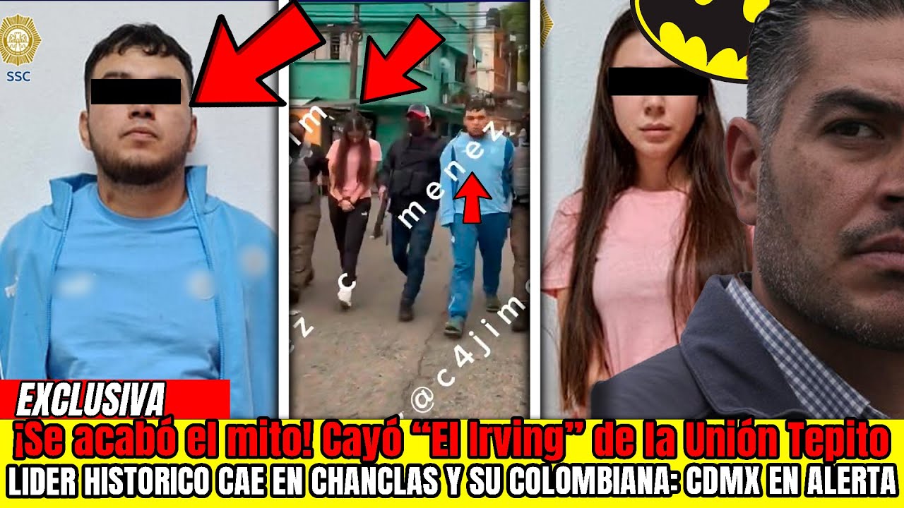 DURO GOLPE A LA UNION TEPITO: FISCALIA CDMX CAPTURA EN PLENO 15 DE SEPT A LIDER IRVING N. HARFUCH EN
