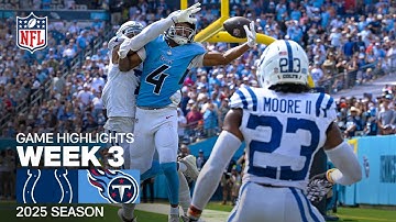 Indianapolis Colts vs. Tennessee Titans Game Highlights | NFL 2025 Season Week 3