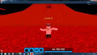 Roblox Flood Escape 2 Volcano [Insane]
