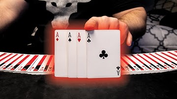 Card Magic Tutorial - Learn this 4 Ace Trick variation of Vernon