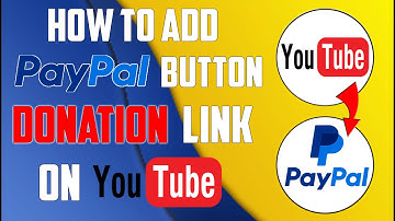 How to create paypal button link  donation on youtube