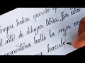 ✔ Como Escribir Caligrafía 🅲🆄🆁🆂🅸🆅🅰 Bonita en Español I Pablo Bermúdez