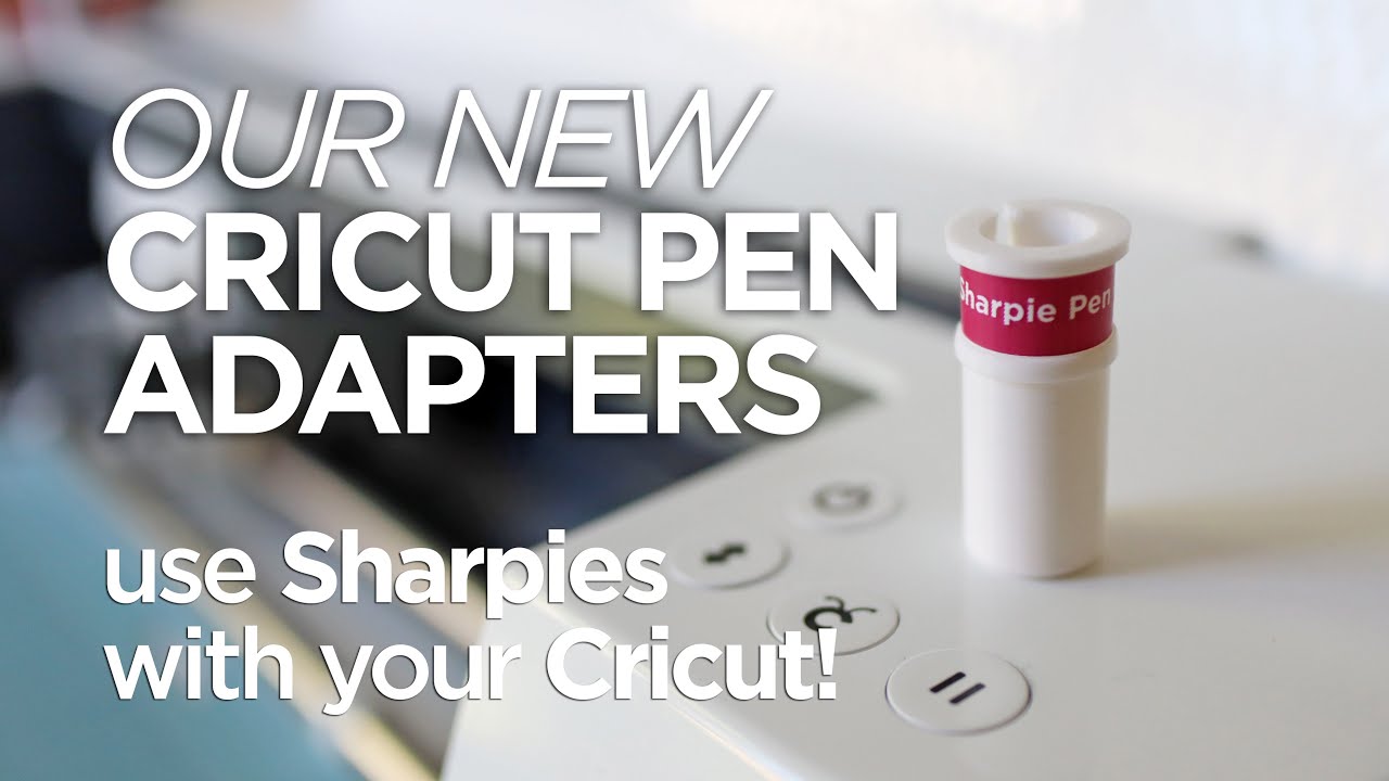 How to write and draw using any pen in your Cricut pen adapters