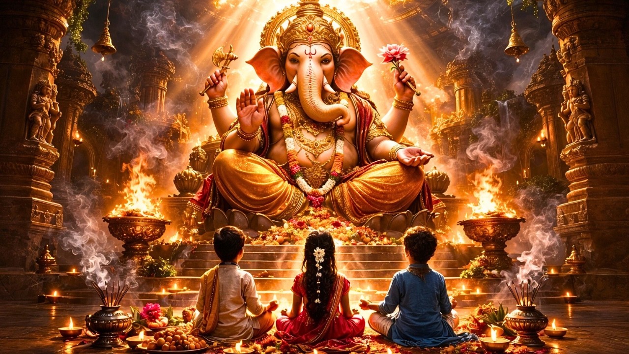 🕉️НИЧТО НЕ КОСНЕТСЯ СЕМЬИ❇️ГАНЕША РАЗРУШАЕТ ПРЕГРАДЫ И АКТИВИРУЕТ БОЖЕСТВЕННУЮ ЗАЩИТУ🔱