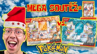 Vánoční otevírání Pokémon 🔥CHARIZARD🔥 a GYARADOS ex Premium Collection+MEGA SOUTĚŽ..🔥