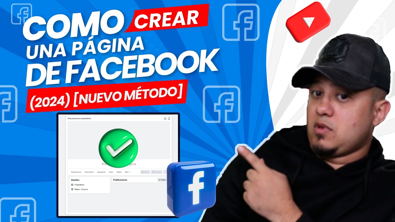 como crear una pagina de facebook 2026 🚀 Guía paso a paso - YouTube