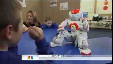 Robots teach communication to kids with autism