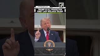 Trump is all praise for First Lady Melania Trump as the Congressional Picnic Net Worth
