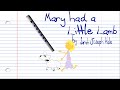 How to Play Mary Had a Little Lamb on the Tin Whistle