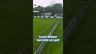 WALKER TRIPLE THREAT AT LYE!!!🐐🌍 #womensfootball #goals #hattrick