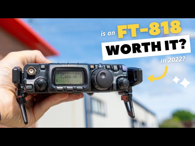 最終出品10/20迄特別価格 YF-122CN  FT-817/FT-818他 Yaesu FT-818 - YouTube