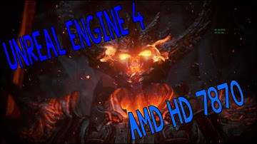 Unreal Engine 4 Elemental Demo | AMD HD 7870 2GB | 1080P
