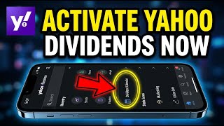 How to activate dividend calendar tracking with Yahoo Finance - Easy Tutorial