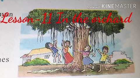 EVS STD 4 Lesson-11 In the orchard  Part 2