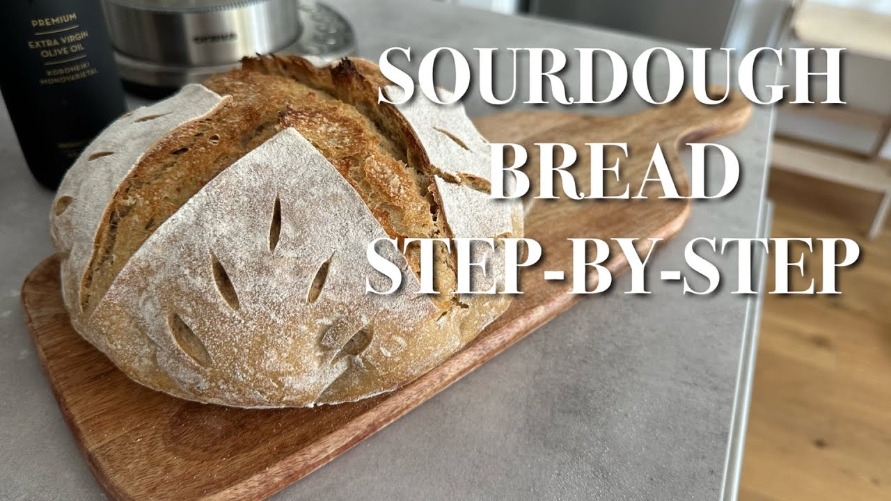Sourdough Bread Recipe For Beginners Step-by-Step
