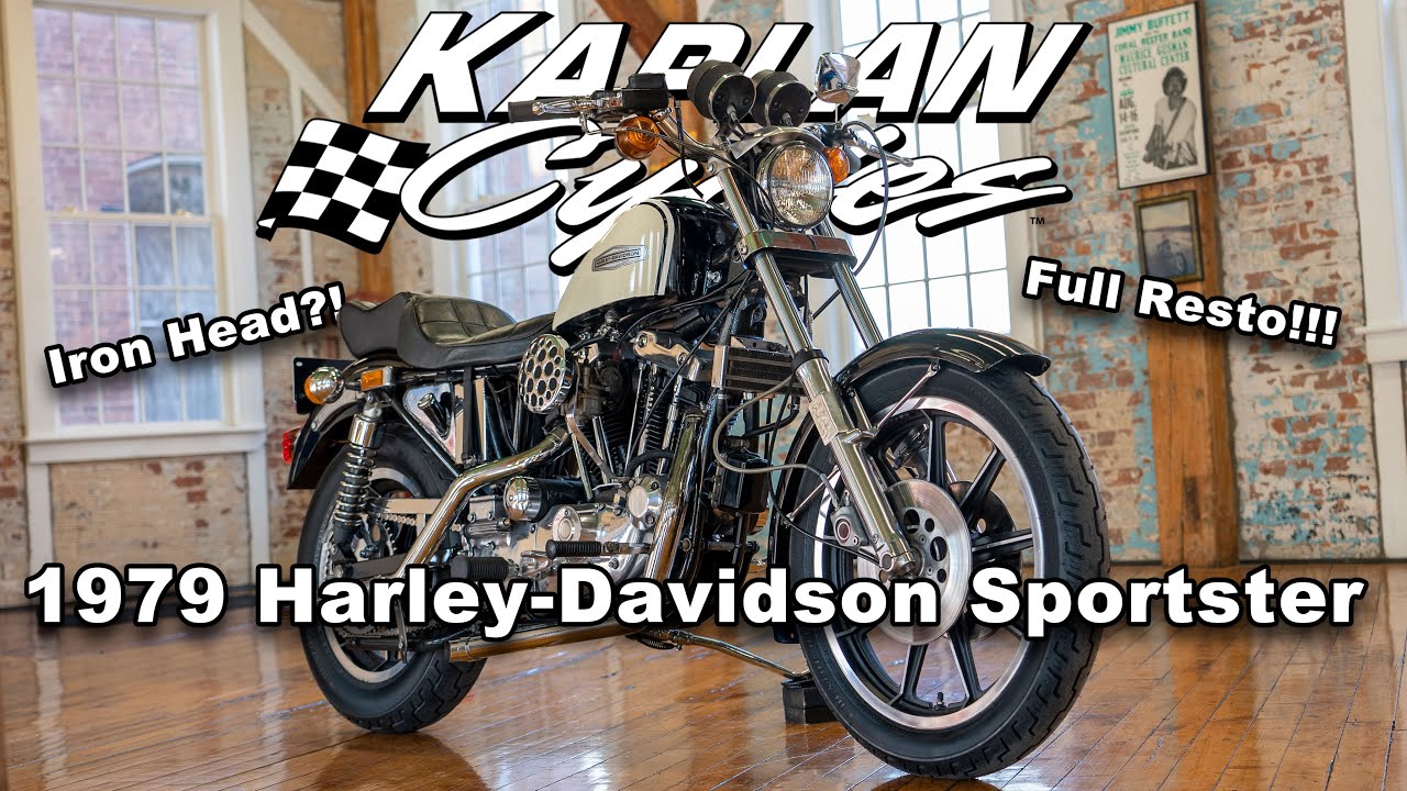THE ORIGINAL HARLEY-DAVIDSON ビンテージ　ハーレー 1979 HARLEY-DAVIDSON IRONHEAD ROADSTER - YouTube