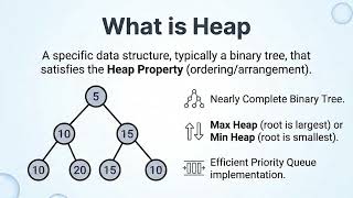 “What is Heap in Data Structure? 🌳 | Min Heap &amp; Max Heap Explained